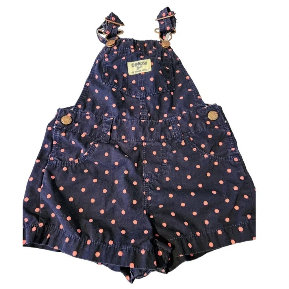 Oshkosh‎ b'gosh bib shorts 24m